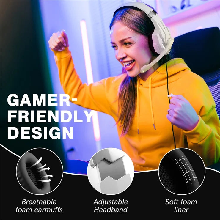 Kotion Each G9000 Gaming Headset - White