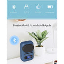 PT-260 Bluetooth Portable Label Thermal Printer, Compatible with iOS/Android/Windows