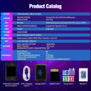 RF40H Handheld Retro Game Console, 4.0" 20,000+ Classic Games, Open Source Linux System, Support WiFi Online Play