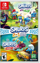 Smurfs 2-In-1 Game Collection: The Smurfs Mission Vileaf and Smurfs Kart - Nintendo Switch