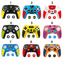 Anti-Slip Silicone Cover with Thumb Grips & Touchpad Sticker for PS5 DualSense Controller