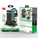 Ipega  Xbox Series X Multi-function RGB Stand with Charging Dock, RGB Cooling  Fan; Game Storage &  Headphone Stand - PG-XBX023S