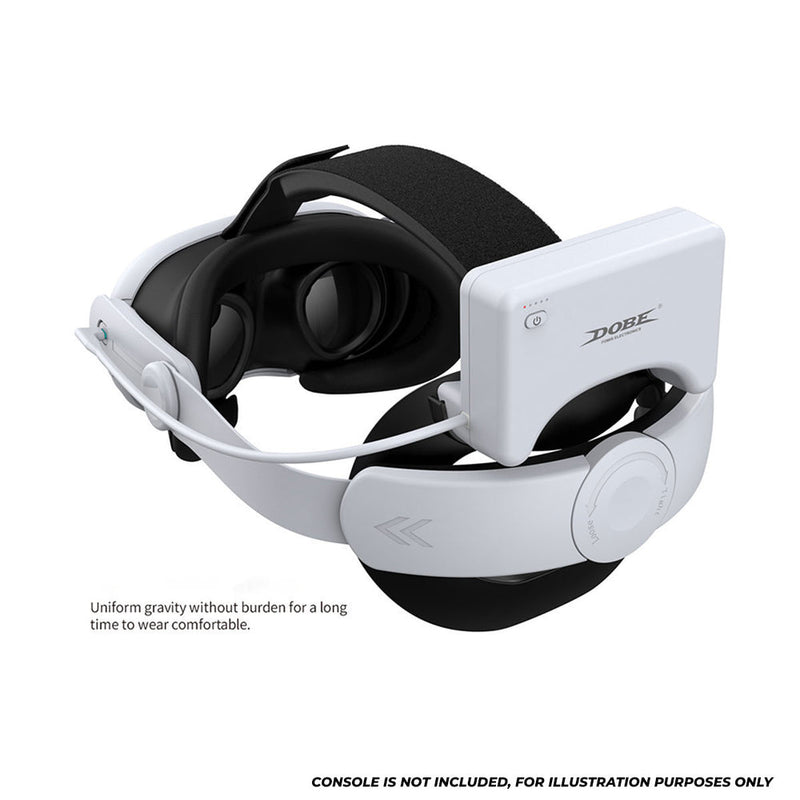 Dobe Adjustable Head Strap & Rechargeable Battery 37000mWh for Meta Quest 3 / Meta Quest 3S TY-3882