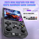 2025 R36 Max 4inch IPS 21000+ Games Video Handheld Game Players 4000mAh OS Linux System Hand Retro Game Console