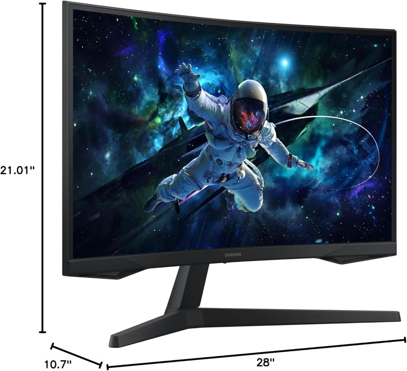 SAMSUNG Odyssey G5 G55C 32” inch 2K QHD 1000R Curved 1ms HDR10 165Hz Gaming Monitor