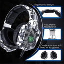 Onikuma K8 Wired RGB Gaming Headset - Camoflage