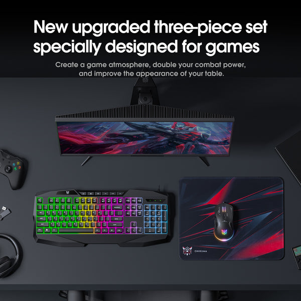 ONIKUMA TZ3006 3 in 1 Gaming Combo