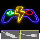 LED Light Neon Sign For Wall Decor 39×29 cm - Gaming Controller