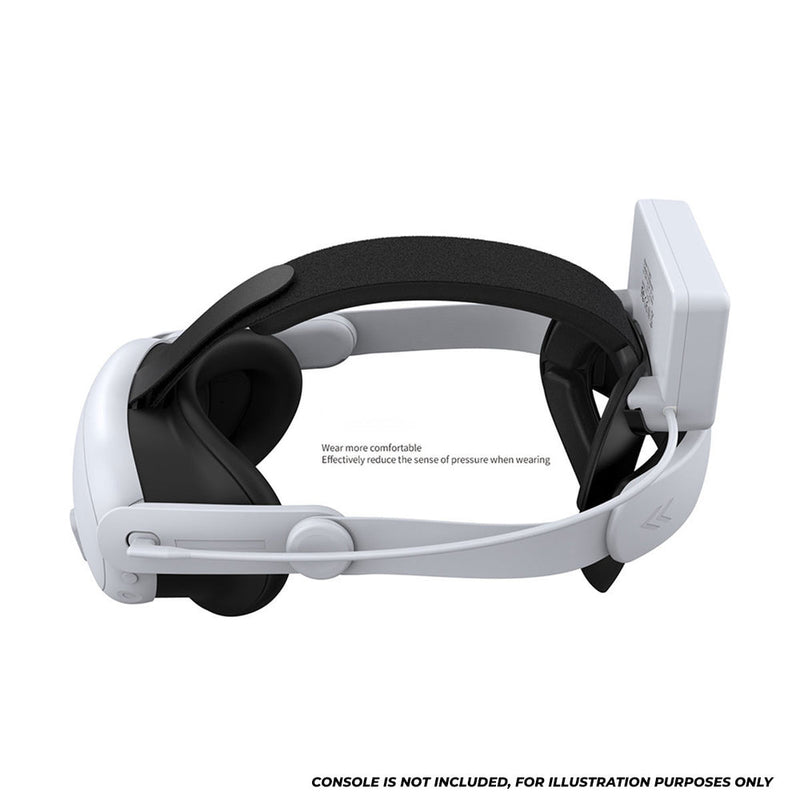Dobe Adjustable Head Strap & Rechargeable Battery 37000mWh for Meta Quest 3 / Meta Quest 3S TY-3882