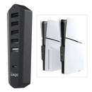 Ipega High Speed 6 Port USB Expansion Hub For PS5 Slim & PS5 Pro