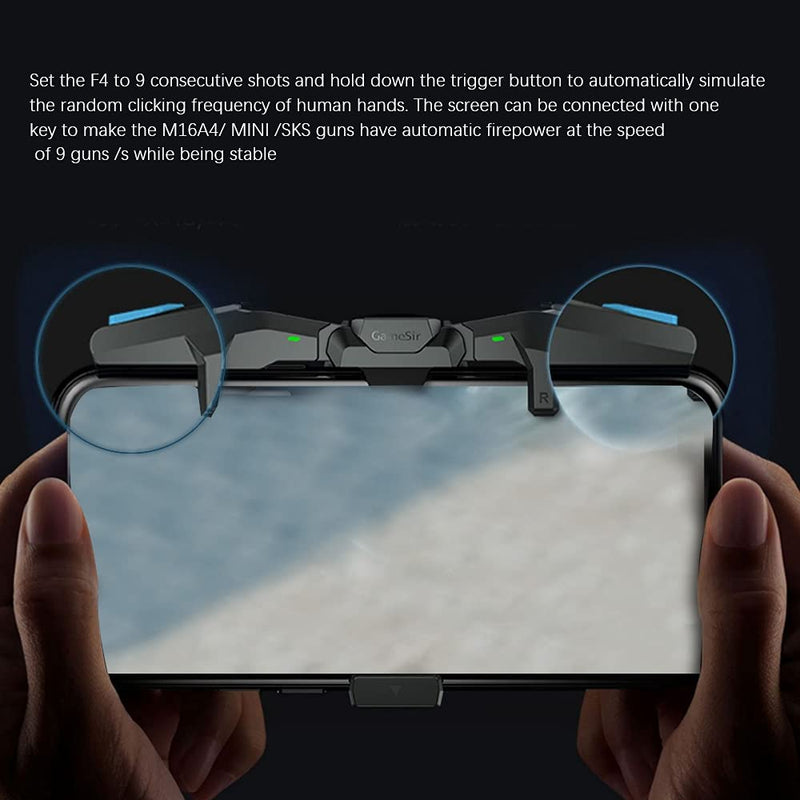 Gamesir F4 Falcon Mobile Gaming Controller Triggers For Android iOS Devicea