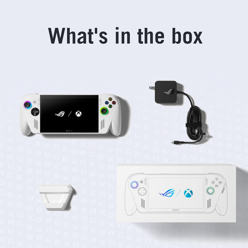 ASUS ROG Xbox Ally 7” 1080p 120Hz Gaming Handheld Touchscreen AMD Ryzen™ Z2 A 16GB RAM 512GB SSD White