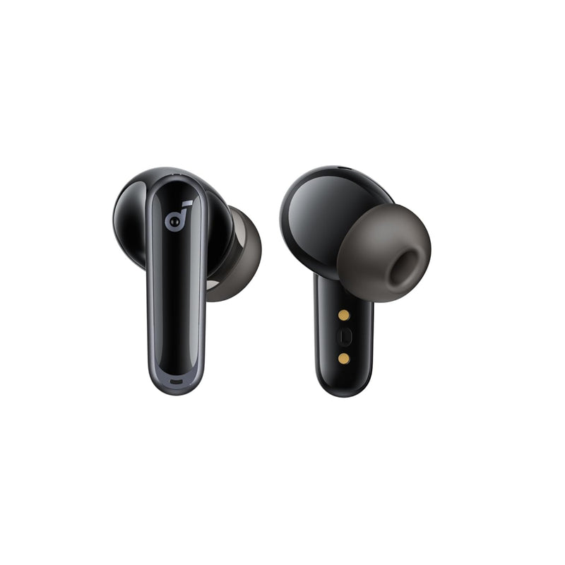 Soundcore P40i by Anker, Noise Cancelling Wireless Earbuds, Adaptive Noise Cancelling to Environments, Heavy Bass, 60H Playtime, 2-in-1 Case and Phone Stand, IPX5, Wireless Charging, Bluetooth 5.3