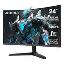KOORUI 24E6CA 24 inch FHD 180Hz 1ms 1500R VA Display HDR10 Curved Gaming Monitor