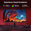 KOORUI 27E6QCA 27 inch 2k QHD (2560 x 1440) 180Hz HDR10 1500R Curved Gaming Monitor
