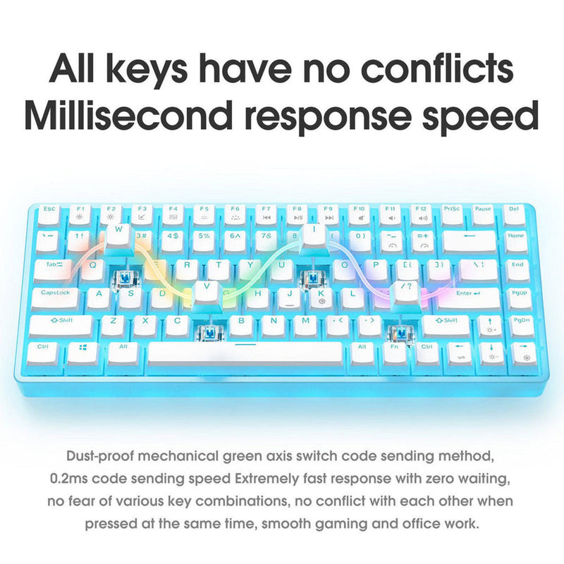 Onikuma G30 84-Key RGB Mechanical Keyboard