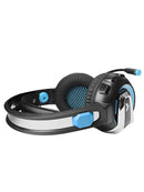 Crown Gaming Headset CMGH-3001 - Black & Blue