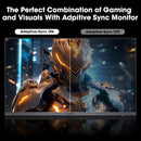 KOORUI 32E6QC 32 inch QHD (2560 x 1440) 2K Display, 170Hz 1500R HDR10 Curved Gaming Monitor