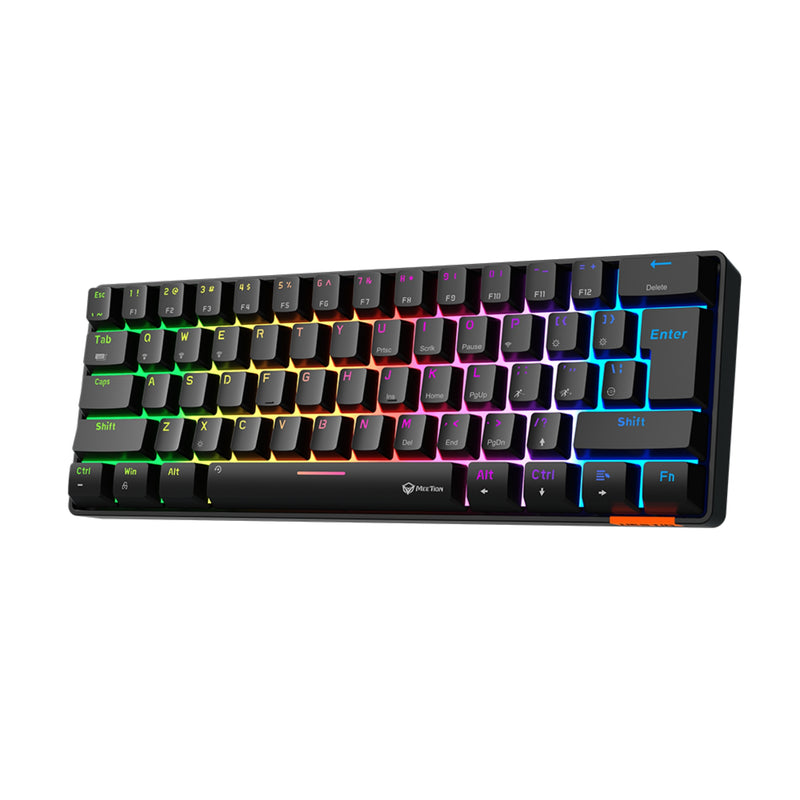 MeeTion MK005BT Dual Mode Wired/Bluetooth 60% Gaming Mechanical Keyboard