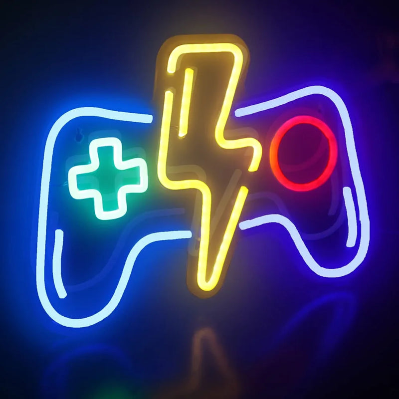 LED Light Neon Sign For Wall Decor 39×29 cm - Gaming Controller