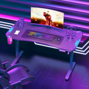 AY Ergonomic Electric Height Adjustable RGB Gaming Sit-Stand Desk