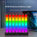 RGB Gaming Sound Reactive Light, Desktop Ambient Lamp Bedroom Night Light