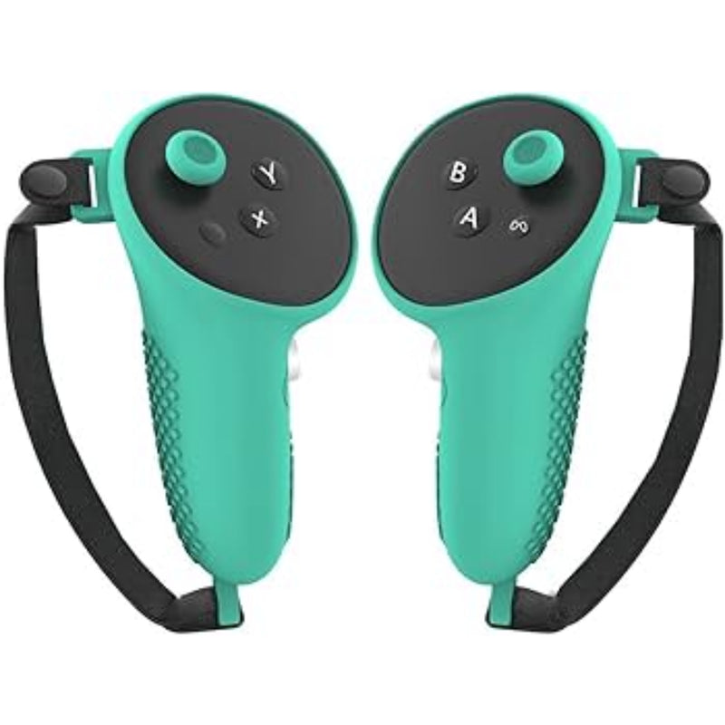 VR Controller Protective  Silicone Cover with Analog Grips For Meta Quest 3 & Meta Quest 3s Controllers
