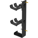 DEADSKULL Metal Wall Mount For Dual Controllers and Headphones, Compatible with Various Controllers and Headsets