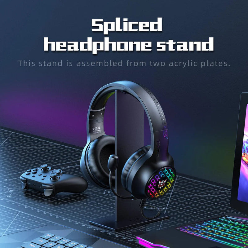 ONIKUMA TZ5006 Professional 5 in 1 Combo Gaming Set - Mouse/Keyboard/Headset/Headset stand/ Mousepad Kit