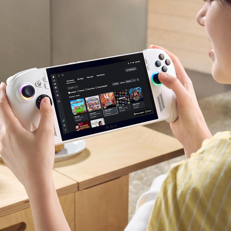 ASUS ROG Xbox Ally 7” 1080p 120Hz Gaming Handheld Touchscreen AMD Ryzen™ Z2 A 16GB RAM 512GB SSD White