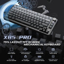 ATTACK SHARK X85 Pro 75% TKL Wireless Mechanical Gaming Keyboard - Moon Night