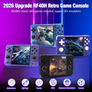 RF40H Handheld Retro Game Console, 4.0" 20,000+ Classic Games, Open Source Linux System, Support WiFi Online Play