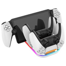 IPEGA RGB Charging Station for PS Portal  & PS5 Controllers - PG-P5P03