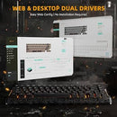 ATTACK SHARK R68HE 60% Wired RT 8K Mechanical RGB TKL Gaming Keyboard - Black