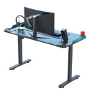 AY Ergonomic Electric Height Adjustable RGB Gaming Sit-Stand Desk