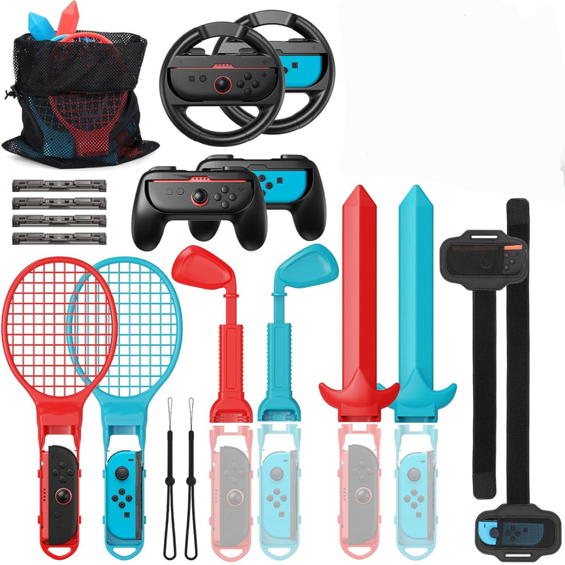 20 in 1 Sports Kit Accessories For Nintendo Switch 2