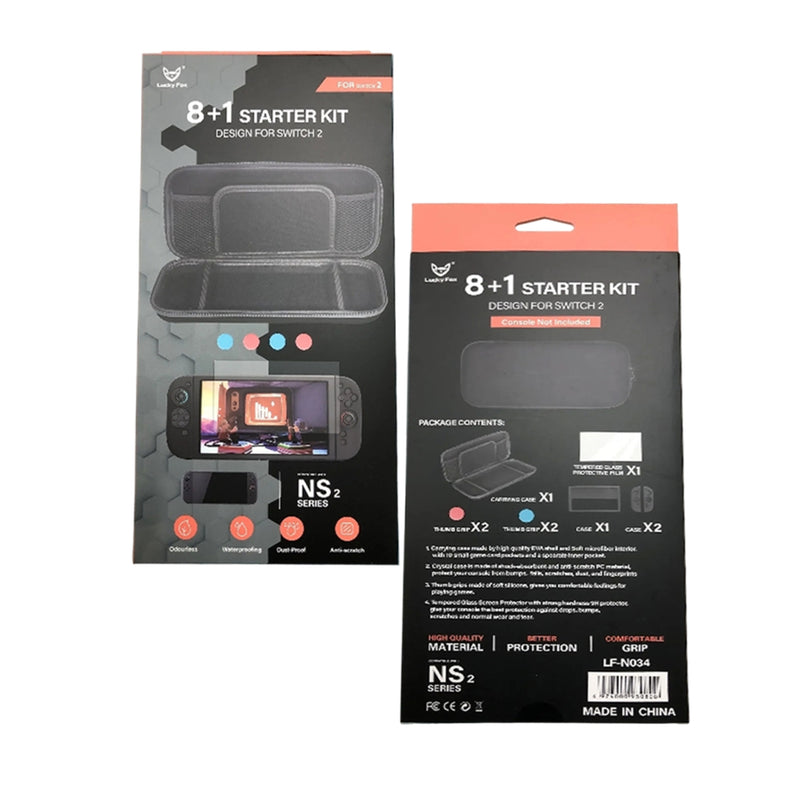 Lucky Fox 8+1 Starter Kit for Nintendo Switch 2
