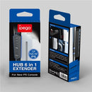 Ipega High Speed 6 Port USB Expansion Hub For PS5 Slim & PS5 Pro