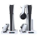 Ipega  RGB Vertical Stand with Cooling Fan and Controller Charger For PS5 Slim & PS5 Pro - PG-P5S006