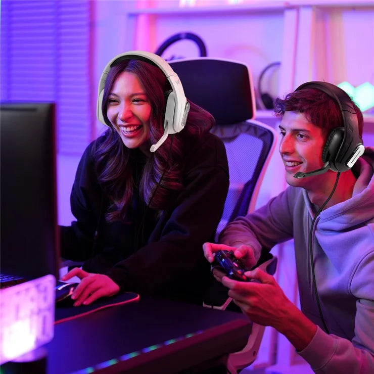 kOTION Each G4100 RGB Gaming Headset - White