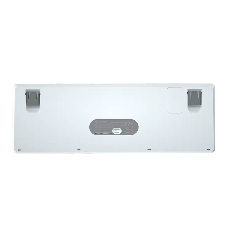 MeeTion MK005BT Dual Mode Wired/Bluetooth 60% Gaming Mechanical Keyboard - White