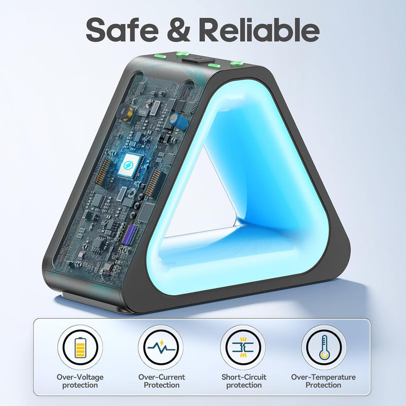 OIVO Fast Magnatic Charging Dock with 7 Light Modes For Nintendo Switch 2