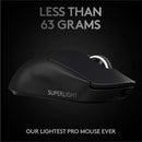 Logitech G PRO X Superlight Wireless Ultra-Lightweight Gaming Mouse - Black