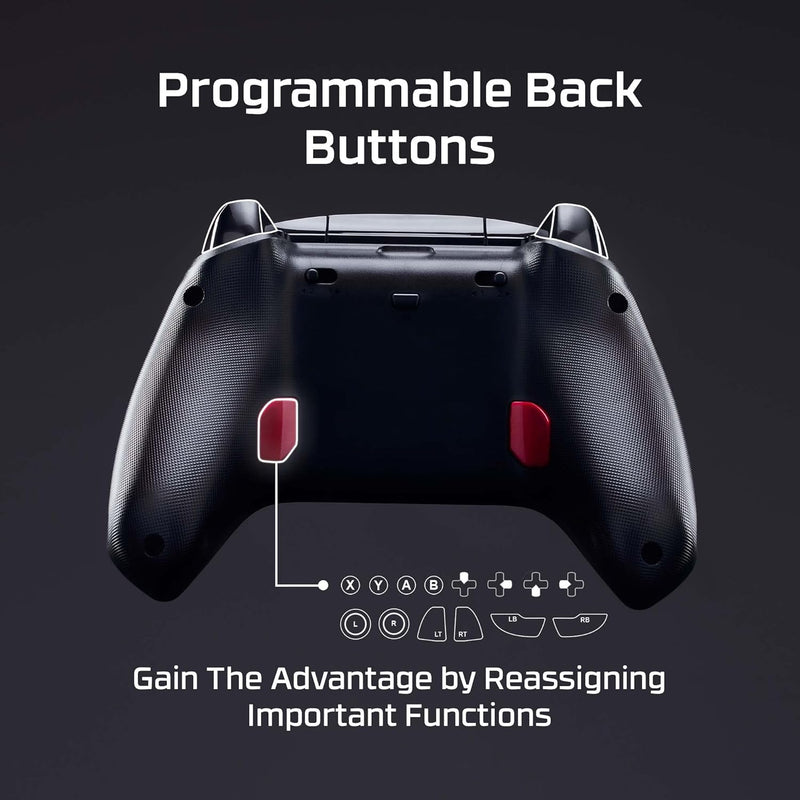 HyperX Clutch Gladiate – Wired Controller for Xbox One, Xbox Series X|S, PC, Officially Licensed by Xbox, Dual Trigger Locks, Programmable Buttons, Dual Rumble Motors