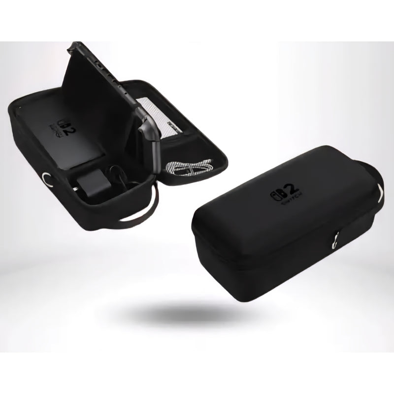 Hard Carrying Case For Nintendo Switch 2 With Storage Pockets for TV Dock, Charger, Games & Controllers