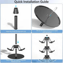 Oivo Universal Desk Stand For Controllers, Headset & Accessories -  4 Tiers