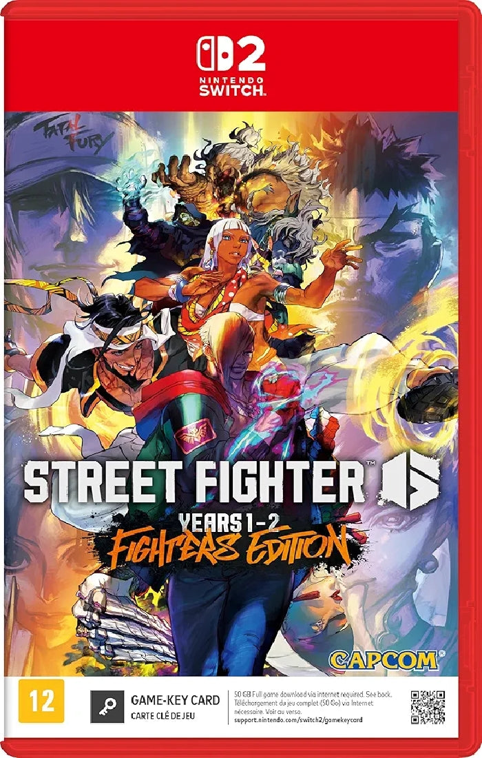 Street Fighter 6 - Years 1-2 - Fighters Edition - Nintendo Switch 2