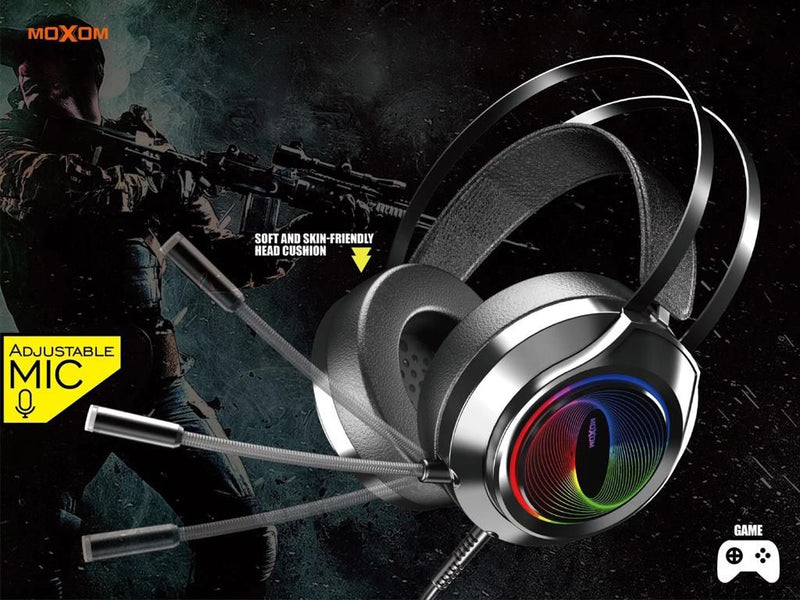Moxom Ep21 3D Surround Gaming Headset