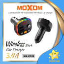 MOXOM Wireless Music Dual Ports Car Charger