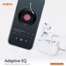 Moxom MX-TW59 TWS Hi-Fi wireless headphones, connected to Bluetooth 5.3, heavy bass, clear, comfortable to wear